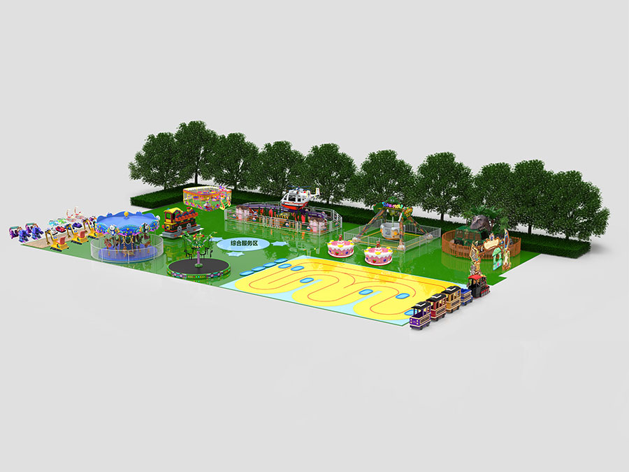 Linzhou Amusement Park renderings